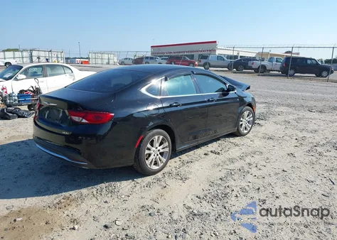 2015 Chrysler 200 Limited from USA, damaged, VIN 1C3CCCAB5FN715460
